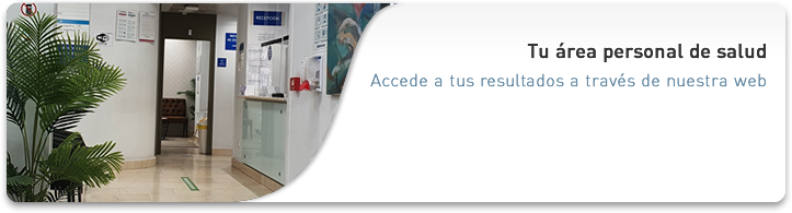 Accede a tus resultados a través de nuestra web