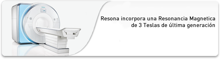 Resona incorpora una Resonancia Magnetica de 3 Teslas de última generación